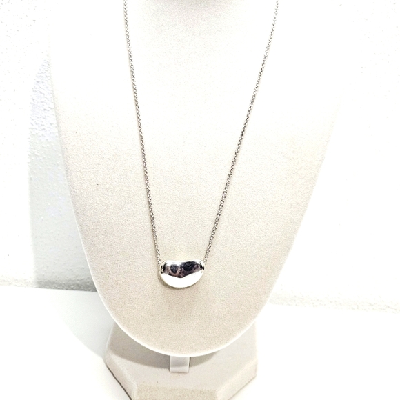 Tiffany & Co. Jewelry - Tiffany & Co Elsa Peretti Bean Design Pendant Sterling Silver 925